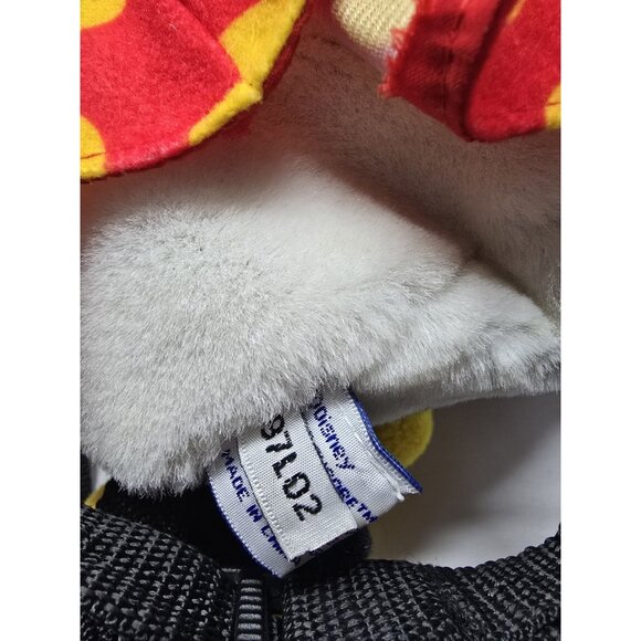 Vintage 1930s Style Looking Minnie Mouse Plush Backpack 1996 Child Size- Rare - Picture 4 of 14